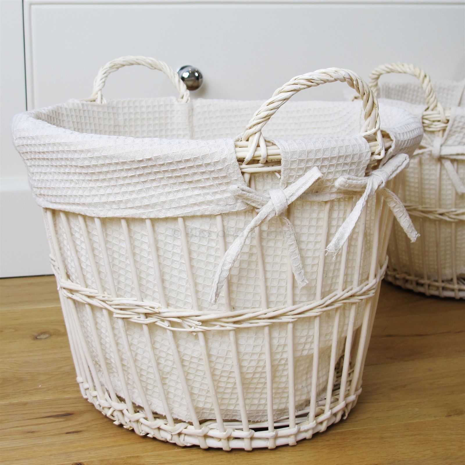 Cream basket/bin Large Bliss and Bloom